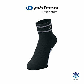 Tất golf chuyên dụng Phiten golf socks (socking) - Đen