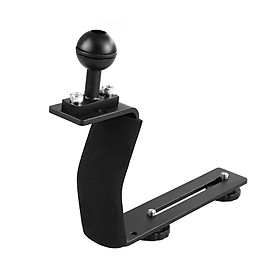 Aluminum Alloy Diving Handle Tray Bracket Single Handheld Hand Grip Video Stabilizer Portable Balancer Holder with