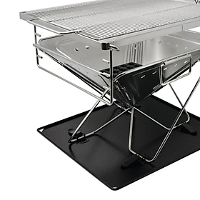 Mua Bếp nướng BBQ Vietcamp - Bếp nướng than hoa inox 304 - Cỡ lớn cho 8 đến 10 người - 45x45cm - Có thể xếp gọn