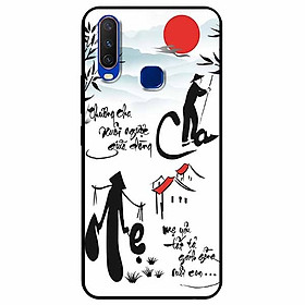 Ốp lưng in cho Vivo Y12, Vivo Y15, Vivo Y17 Mẫu Thương Cha Mẹ