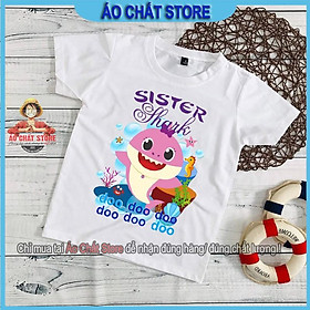 Áo Baby Shark Sister cho bé gái siêu cute BS03 Áo Chất Store