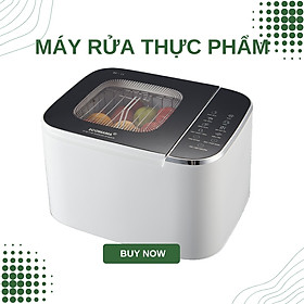 Mua Máy rửa rau củ quả  thực phẩm  thịt  hải sản sử dụng sóng siêu âm và ozone