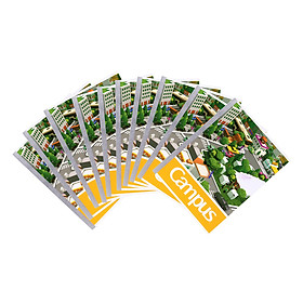 Lốc 10 Cuốn Tập 4 Ô Ly Campus A5 Green City NB-AGCT96 (96 Trang)