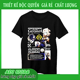 Áo phông Genshin Impact: Albedo mẫu HOT cực chất giá siêu rẻ hàng bán chạy