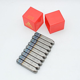 Mua Bộ đục đóng số ngược thép CR-V Top 8mm