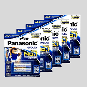 Mua 5 Vỉ ( 10 Viên ) Pin AA   AAA 1 5V Panasonic Evolta Siêu Bền Bỉ - Hàng Chính Hãng