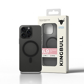 Ốp Lưng Siêu Mỏng Sạc Từ Tính trong suốt nhám cho iPhone 16 Pro/ 16 Pro Max/ 16/ 16 Plus MIPOW MAG-SAFE PREMIUM SLIM CASE, chống vân tay_ Hàng chính hãng