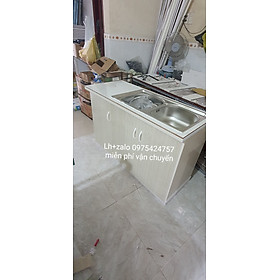 Mua Tủ bếp sẵn bồn đôi nhựa đài loan