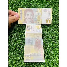 Mua Tiền Serbia 10 Dinara  đất nước châu Âu  mới 100% UNC  tặng túi nilon bảo quản The Merrick Mint