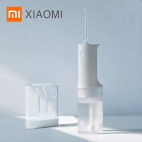 >> BÁO GIÁ MUA MÁY TĂM NƯỚC XIAOMI | Shopee Lazada Sendo Tiki mới nhất 30 Máy tăm nước Xiaomi Mijia Meo701, bình chứa nước 200ml, ba đầu chỉ dẫn nước miễn phí