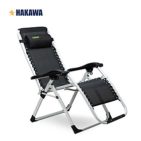 GHẾ BỐ XẾP THƯ GIÃN GIÁ RẺ CADATI C-03 - KHÔNG NỆM - Màu đen