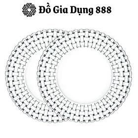 Set 2 Đĩa Pha Lê Nachtmann Bossa, Đĩa Trang Trí Bàn Tiệc, Đường Kính 32cm, Nhập Đức