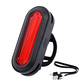 WEST BIKING USB Rechargeable Bicycle Light Rotatable Bike Tail Light Bike Rear Lamp Safety Night Cycling Accessories
