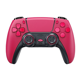 Mua Gamepad Không dây Bluetooth PS4 T411 Red cho máy tính - điện thoại - máy game - Pin Sạc TypeC