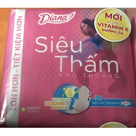 Gói Lớn 20 Miếng | Combo 2 Gói Băng vệ sinh Diana siêu thấm siêu mỏng cánh 20 Miếng 23cm - Date luôn mới