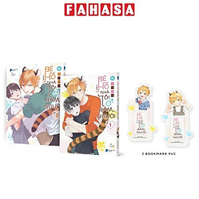 Bộ Manga - Bé Hổ Nhà Tôi Rất Bám Người - Tập 1 + Tập 2 (Bộ 2 Tập) - Tặng Kèm 2 Bookmark PVC