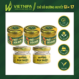 Combo đường và mật dừa nước Vietnipa dùng thử