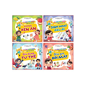 Combo Lối Sống Khỏe Mạnh Dành Cho Trẻ Em (4 Cuốn) (ML)