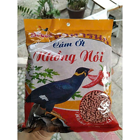 1 bịch cám ớt nhồng nói giàu chất dinh dưỡng cho nhồng, sáo, cưỡng, két