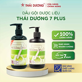 Dầu gội dược liệu Thái Dương 7 plus 250ml/480ml - Sao Thái Dương