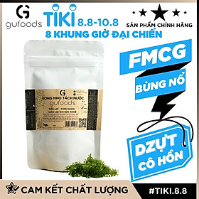 Rong nho tách nước GUfoods - Tiện lợi, Tươi ngon, Giàu lợi ích sức khoẻ