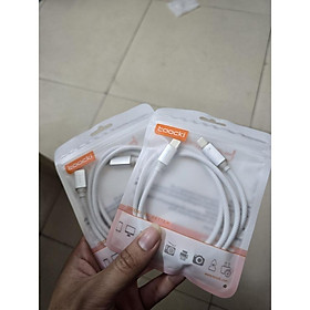 Cap sạc siêu nhanh type C to L Zin new chính hãng Toocki - bảo hành 12 tháng