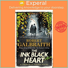 Sách - The Ink Black Heart by Robert Galbraith (UK edition, paperback)