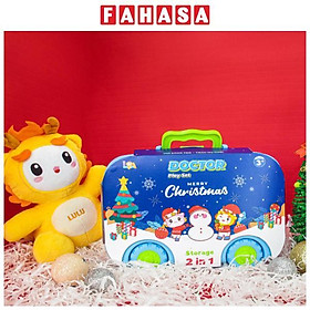 Đồ Chơi Vali Dụng Cụ Bác Sỹ - LAToys LA5568A-GS - Phiên Bản Giáng Sinh