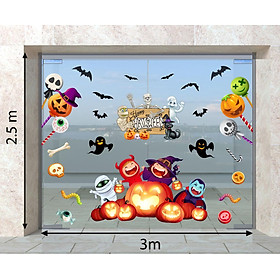 DECAL TRANG TRÍ HALLOWEEN 2023 COMBO SỐ 13