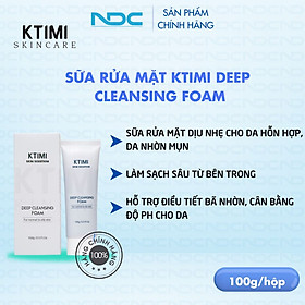  KTIMI Deep Cleansing Foam - Sữa Rửa Mặt Ktimi