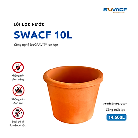 Lõi lọc nước uống trực tiếp SWACF 10L | CWF, tốc độ lọc 2 - 4 lít/giờ, giữ khoáng thiết yếu - Công nghệ Mỹ