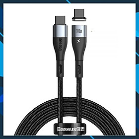 Mua Cáp sạc từ C to C Baseus Zinc Magnetic Safe Fast Charging Data Cable ( Type-C to Type-C 100w ) -Hàng Chính Hãng