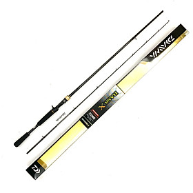 Cần câu cá daiwa bass x 722mhb cần lure máy ngang 2m18 khoen pat fuji sản phẩm chính hãng made in việt nam