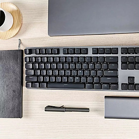 Xiaomi Ecological Chain MIIIW Gaming Mechanical Keyboard 600K 104 Keys Red Switch USB Wired Keyboard For 6 Modes White LED Backlights Gaming Keyboard Mouse & Mouse Pad Set For PC Laptop Gamer Use