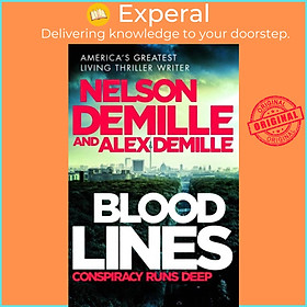 Sách - Blood Lines by Nelson DeMille (UK edition, hardcover)