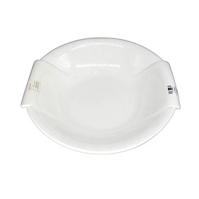 Tô Sứ Q'tessence Màu Trắng Có Tay Cầm Đáy 30cm