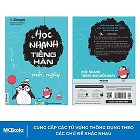 Sách - Học Nhanh Tiếng Hàn Mỗi Ngày Cho Người Bận
