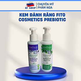 Kem đánh răng Fito Prebiotic 3D xanh dương Trắng răng thơm miệng