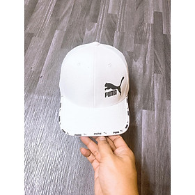 Nón kết, mũ lưỡi trai Pu.ma phản quang báo đen vải kaki phối lưới form chuẩn thời trang cao cấp