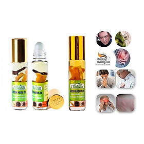 Dầu lăn sâm thảo dược Green Herb Oil Thái Lan Chai 8ml