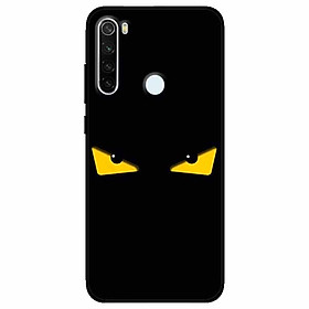 Ốp lưng dành cho Xiaomi Redmi Note 8 mẫu Mắt Vàng Nền Đen