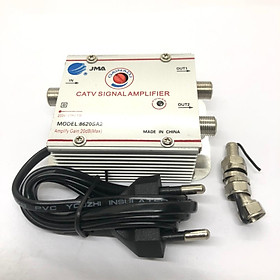 Mua Bộ chia truyền hình cáp 1 ra 2 khuyếch đại tín hiệu JMA ( cắm điện )