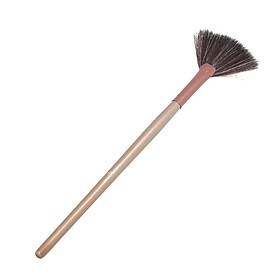 Pro Fan Makeup Cosmetic Brush for Blending Highlighter Contour Face Powder