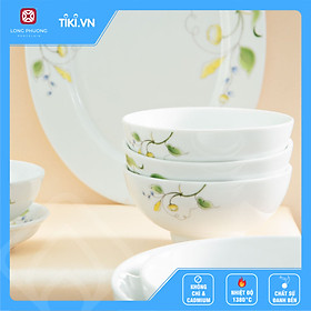 Mua Bộ 10 bát cơm 4.4 inch sứ Long Phương họa tiết hoa Thanh Xuân