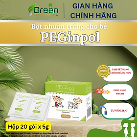 Bột nhuận tràng PEGINPOL Hộp 20 gói x 5g