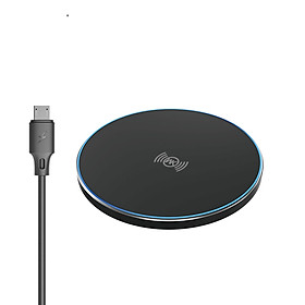 Đế sạc nhanh không dây công suất 18W cho mọi dòng điện thoại, có hỗ trợ sạc nhanh 15W-18W