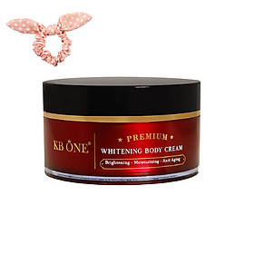 Kem Trắng Da Toàn Thân Sữa Tuyết Ngày Và Đêm - Whitening Body Cream KBONE 100g - Tặng Kèm Cột Tóc Ngẫu Nhiên