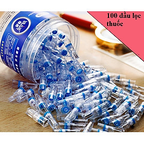 Hộp 100 tẩu thuốc lọc thuốc bảo vệ sức khỏe