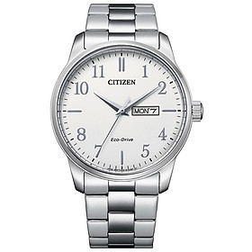 Đồng Hồ Nam Citizen Dây Thép Không Gỉ BM8550-81A - Mặt Trắng