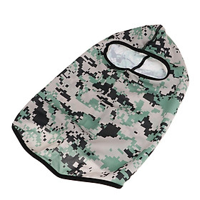 Breathable Camouflage Balaclava Helmet Liner Full Protection Face Mask Wind Dust Proof for Outdoor Cycling Hiking Hunting